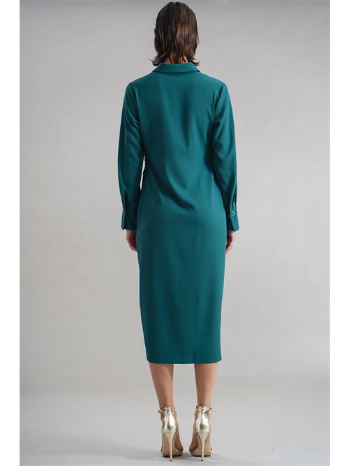 Abito in crepe GM by Gai Mattiolo | GM3595VERDE